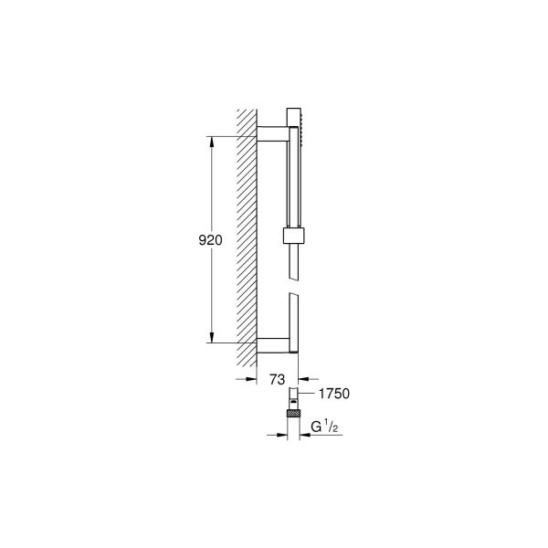 Grohe Euphoria Cube Stick Sürgülü Duş Seti- 27700000