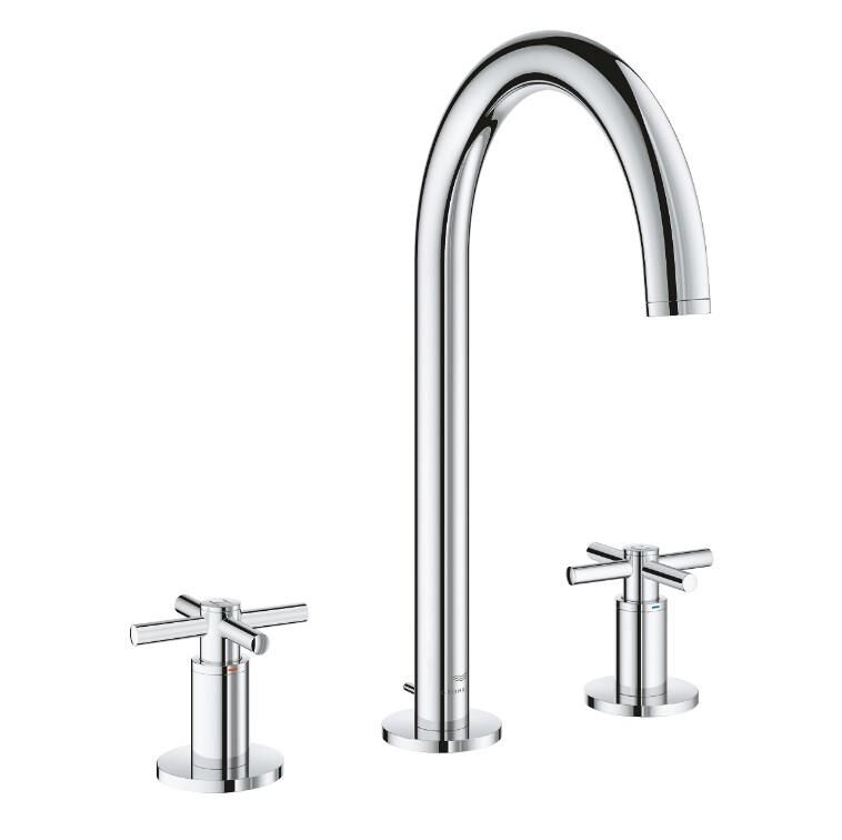 Grohe Atrio Üç Delikli Lavabo Bataryası 1/2'' L-Boyut - 20643000