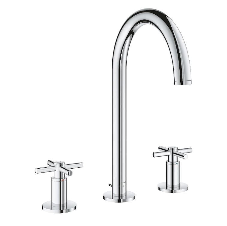 Grohe Atrio Üç Delikli Lavabo Bataryası 1/2'' L-Boyut - 20643000