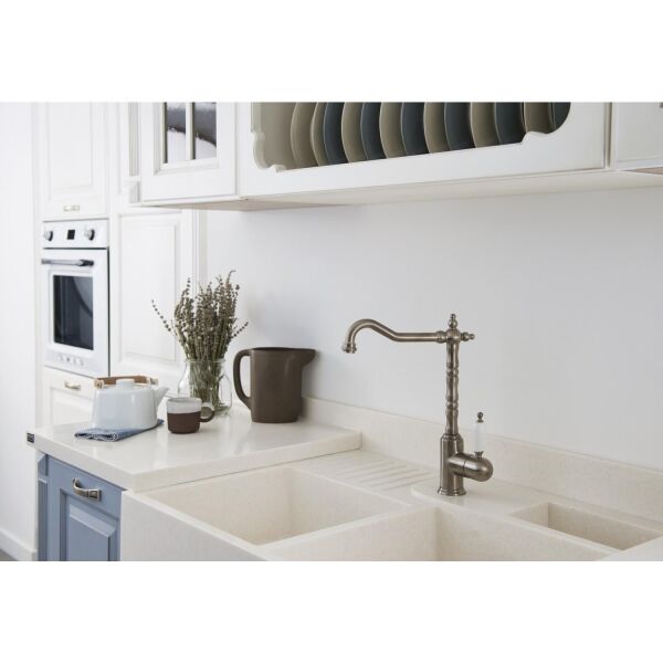 Artema Verona A4215406 Eviye Bataryası Saten Krom