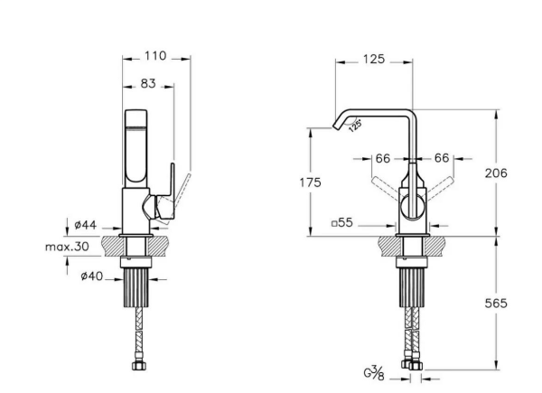 VitrA Suit Lavabo Bataryası - A4261674