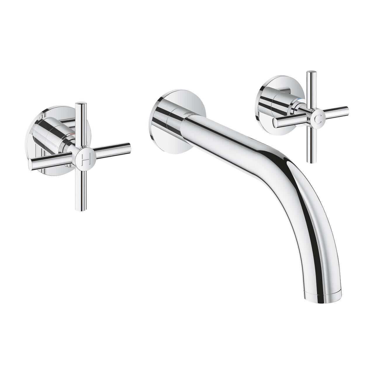 Grohe Atrio 3-Delikli Lavabo Bataryası M-Boyut - 20661000