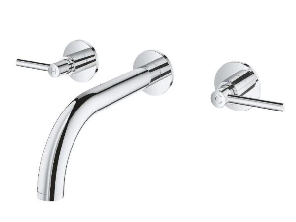Grohe Atrio Üç Delikli Lavabo Bataryası 1/2'' M-Boyut - 20662000