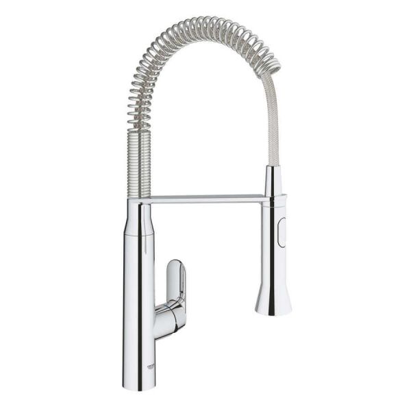 Grohe K7 Tek Kumandalı Spiralli Eviye Bataryası - 31379000