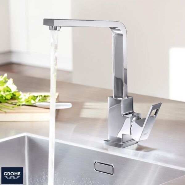 Grohe Eurocube Tek Kumandalı Eviye Bataryası - 31255000