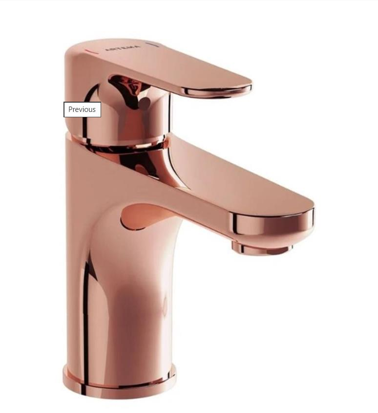 Artema Root Round Lavabo Bataryası Bakır - A4270526