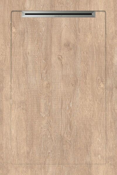 Aquanit 80x120 OAKWOOD A.KAHVE SLOPE LINE+SIFON