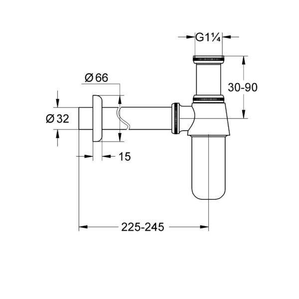 Grohe Sifon 1 1/4'' 28920000