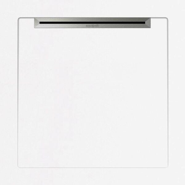 Aquanit 80x80 BEYAZ SLOPE LINE+SIFON