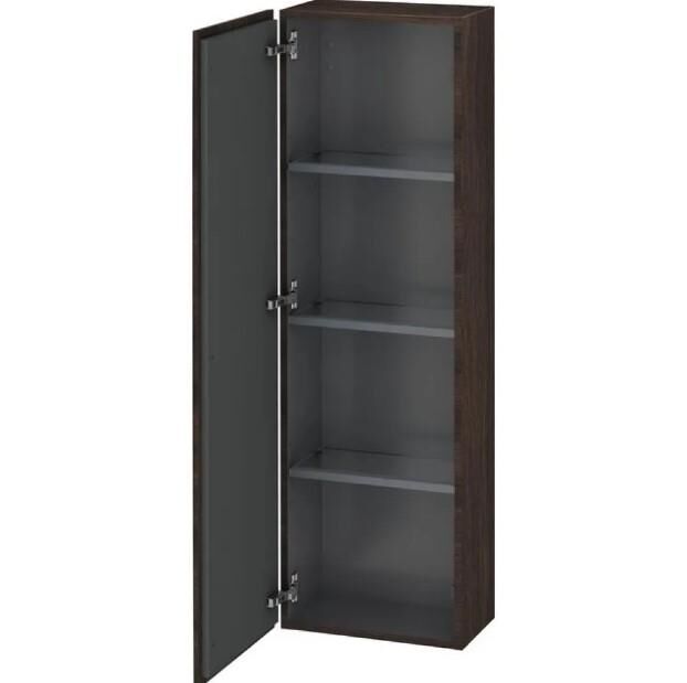 Duravit L-Cube (Sol) Boy Dolabı, 40 cm, Koyu Kestane - LC1168L5353