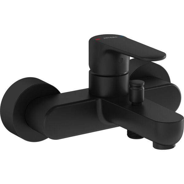 Artema Root Round A4272536 Banyo Bataryası, Mat Siyah