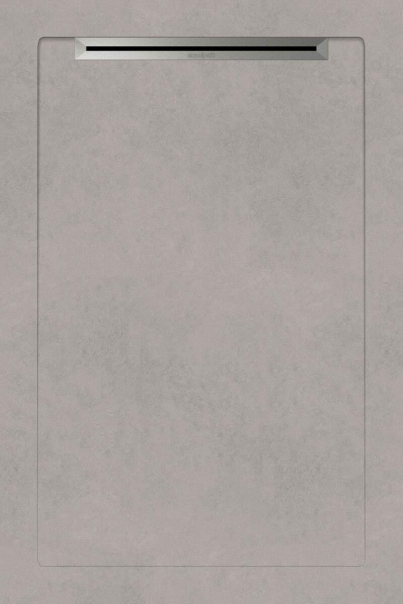 Aquanit 80x120 ARC GRI SLOPE LINE+SIFON