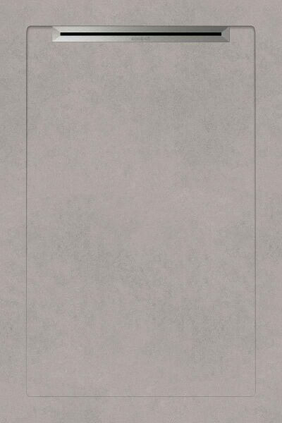 Aquanit 80x120 ARC GRI SLOPE LINE+SIFON