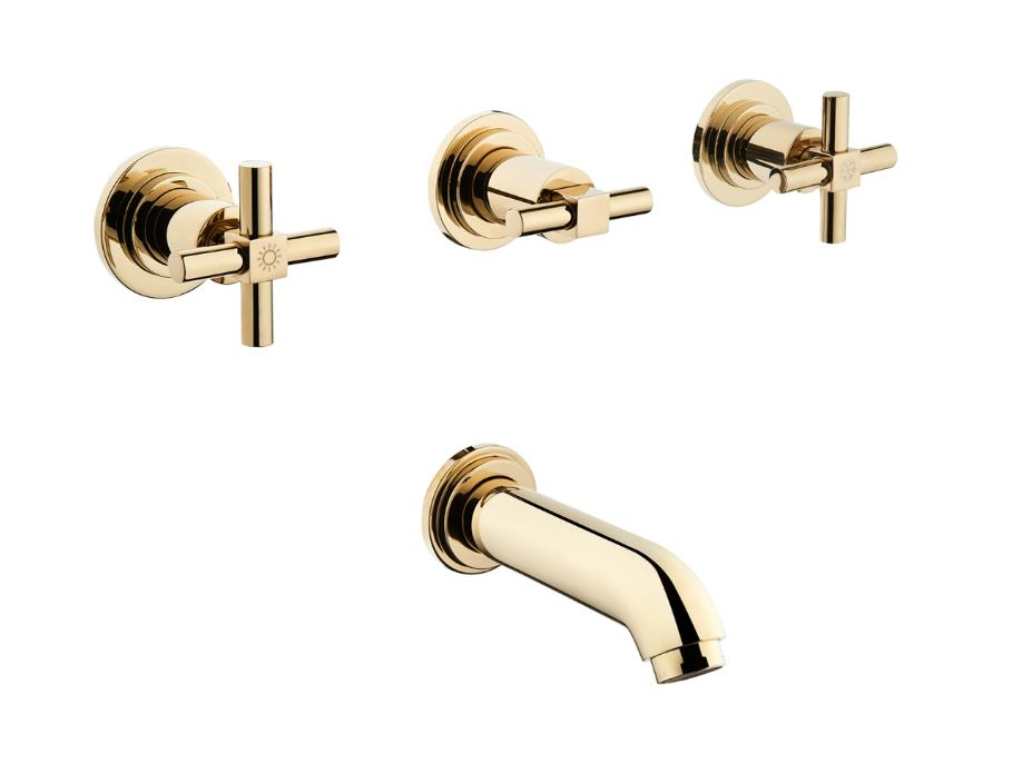 Artema Juno Ankastre Banyo Bataryası (Sıva Üstü Grubu) Altın