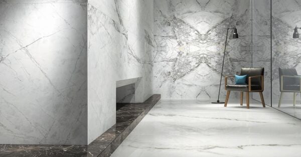 Kütahya Seramik 120*240 Bluetta Rektifiye Parlak Nano DEFOLU (adet fiyatıdır)