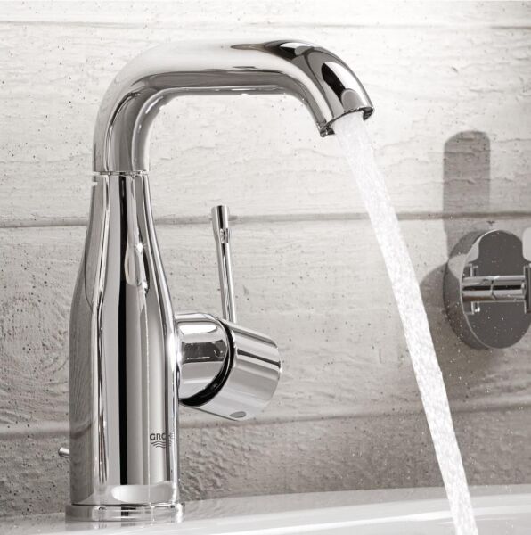 Grohe Essence New Tek Kollu Lavabo Bataryası M-Boyut - 23462001