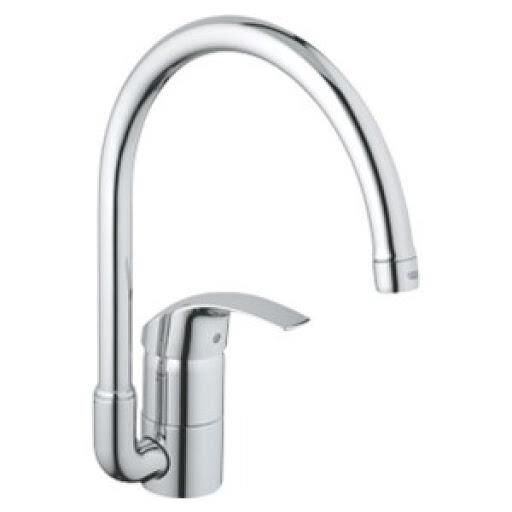 Grohe Eurosmart Tek Kumandalı Eviye Bataryası Krom 33202001