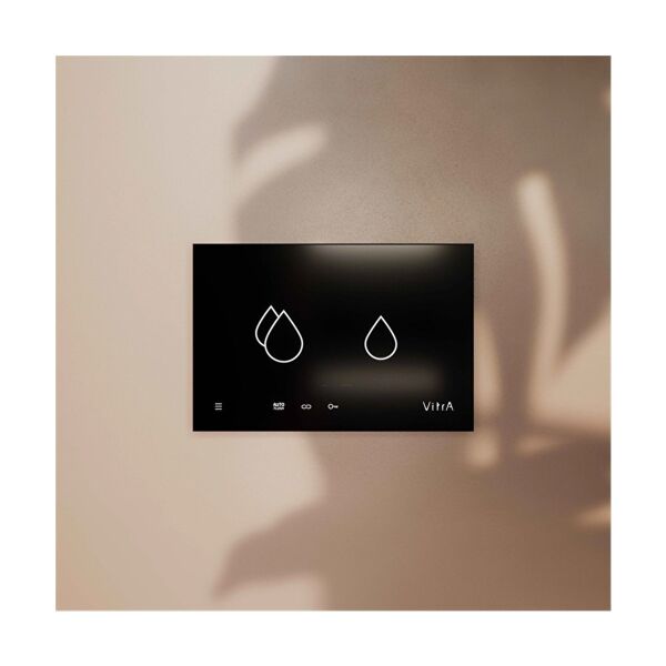 Vitra V-Care Akıllı Panel Cam Siyah 762-1501