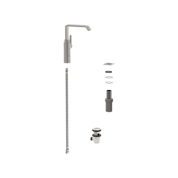 Vitra Suit A42765 Yüksek Lavabo Bataryası Yandan Kumandalı, Krom