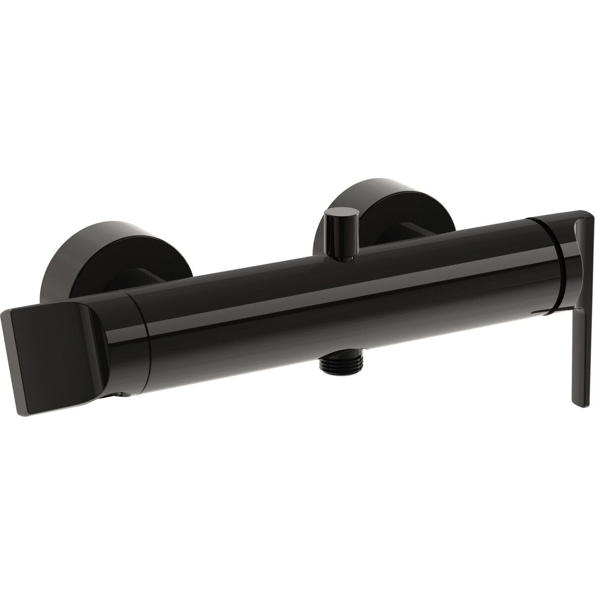 Vitra Suit A4281839 Banyo Bataryası, Parlak Siyah