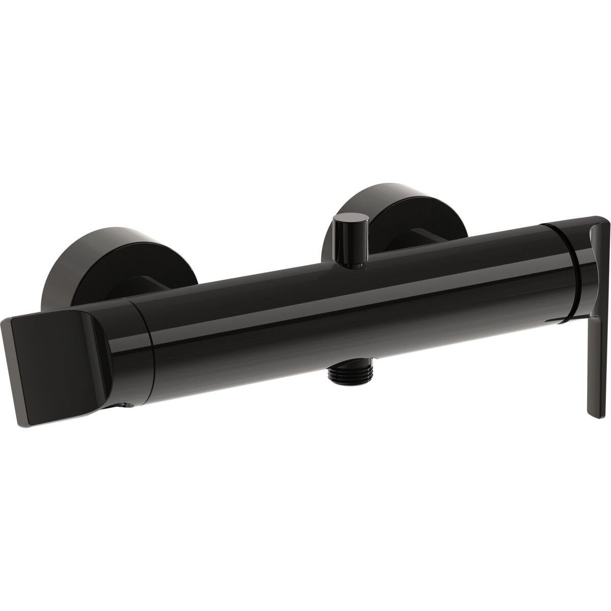 Vitra Suit A4281839 Banyo Bataryası, Parlak Siyah