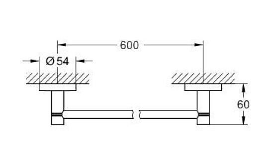 Grohe Essentials Havluluk - 1022512430