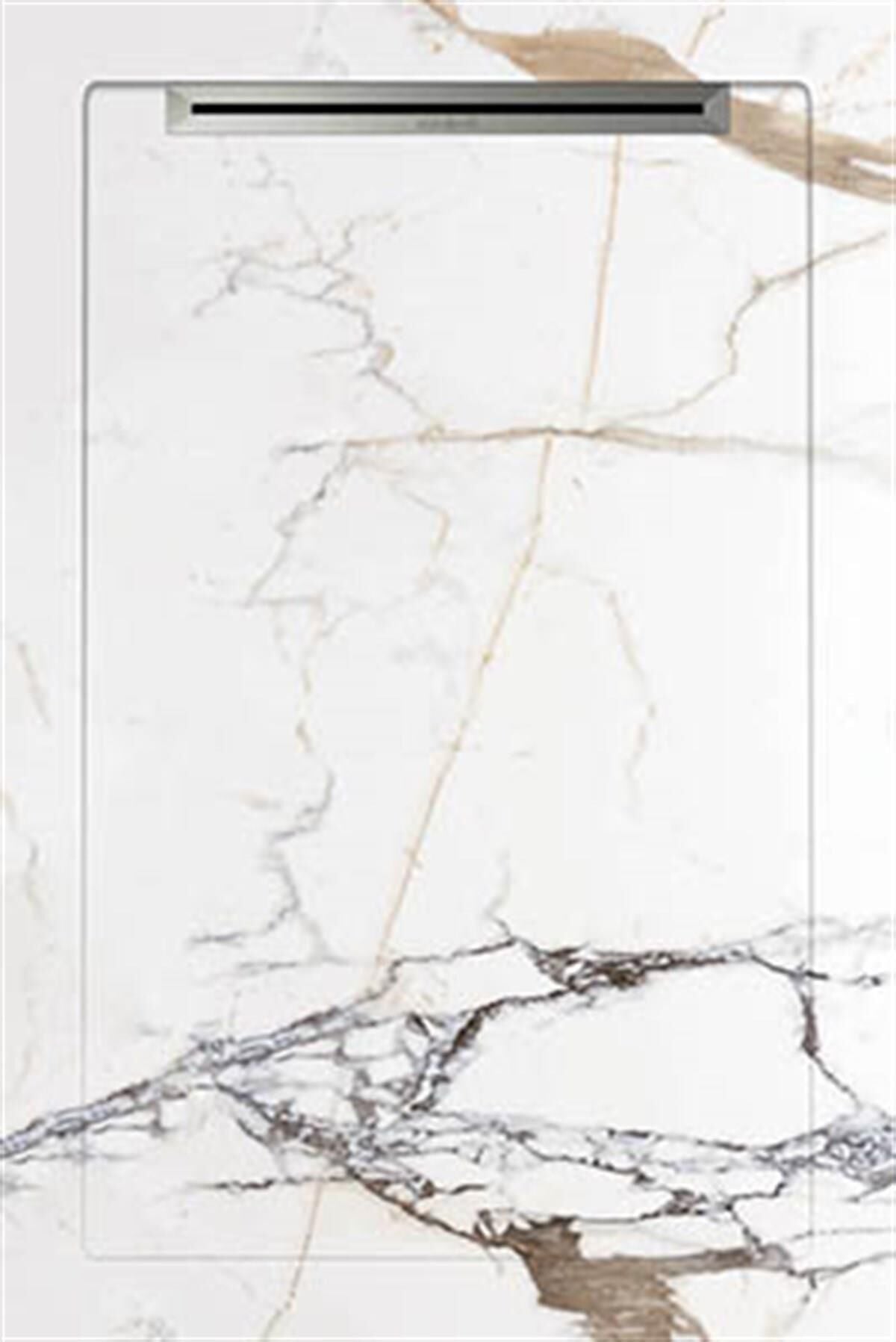 Aquanit 90x135 HAVANA BEYAZ SLOPE LINE+SIFON