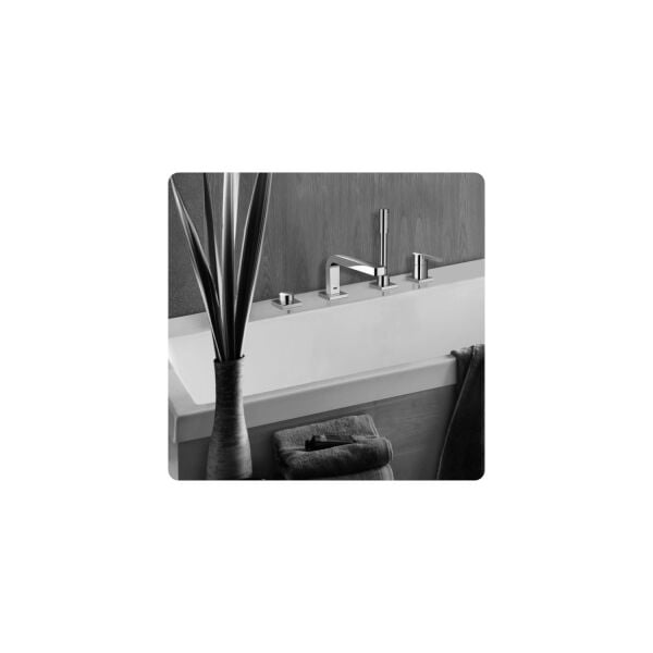 Grohe Lineare Dört Delikli Küvet Bataryası 19577001