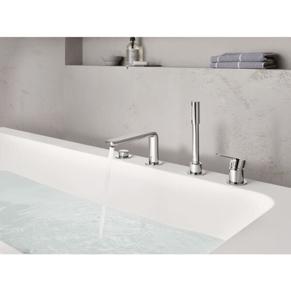 Grohe Lineare Dört Delikli Küvet Bataryası 19577001