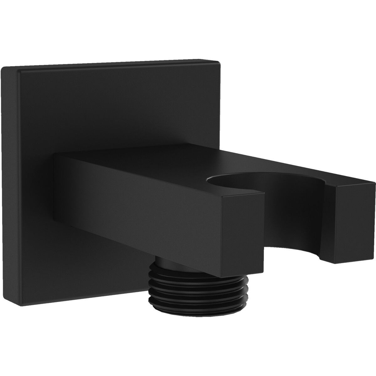Vitra Root A4523336 Square Ankastre El Duşu Çıkışı, Mat Siyah