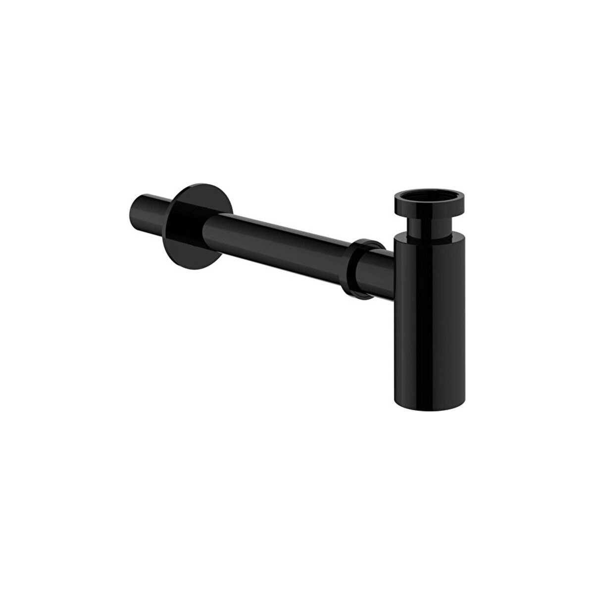 Vitra Origin Lavabo Sifonu Alt Grubu (T Tipi) Parlak Siyah A4512339