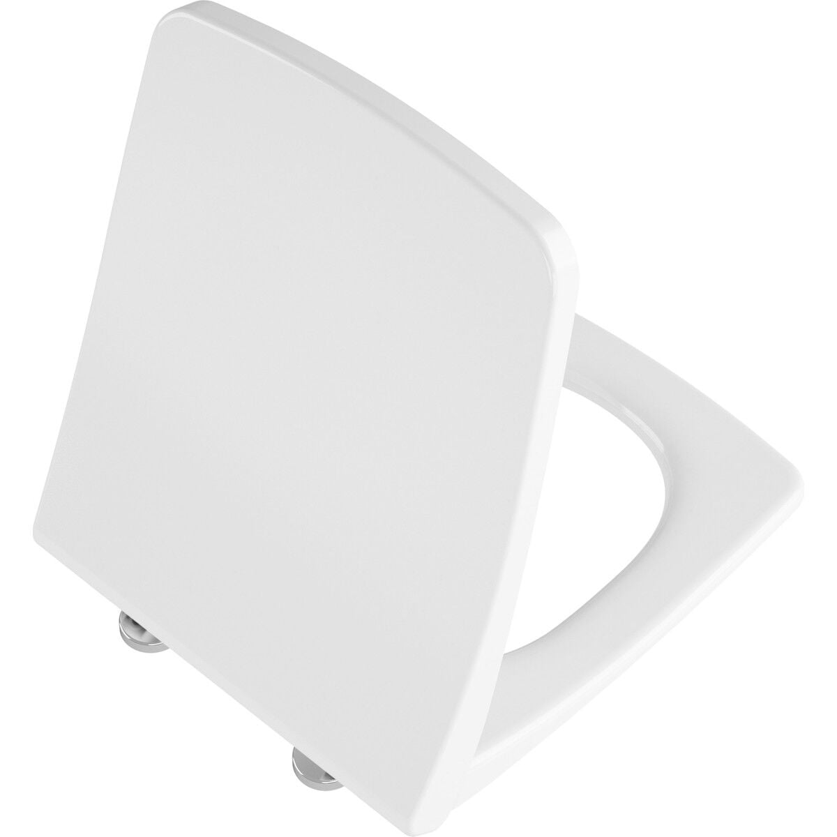 Vitra Metropole 132-003R009 İnce Klozet Kapağı, Yavaş Kapanır, Kolay Çıkabilir, Beyaz