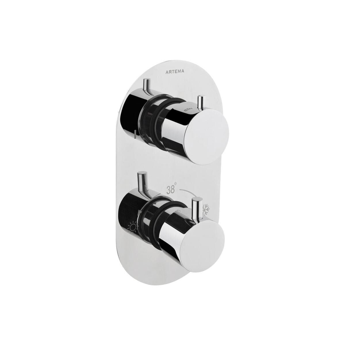 Artema A47025 Aquaheat R2 Ankastre Banyo Bataryası 2 Yollu