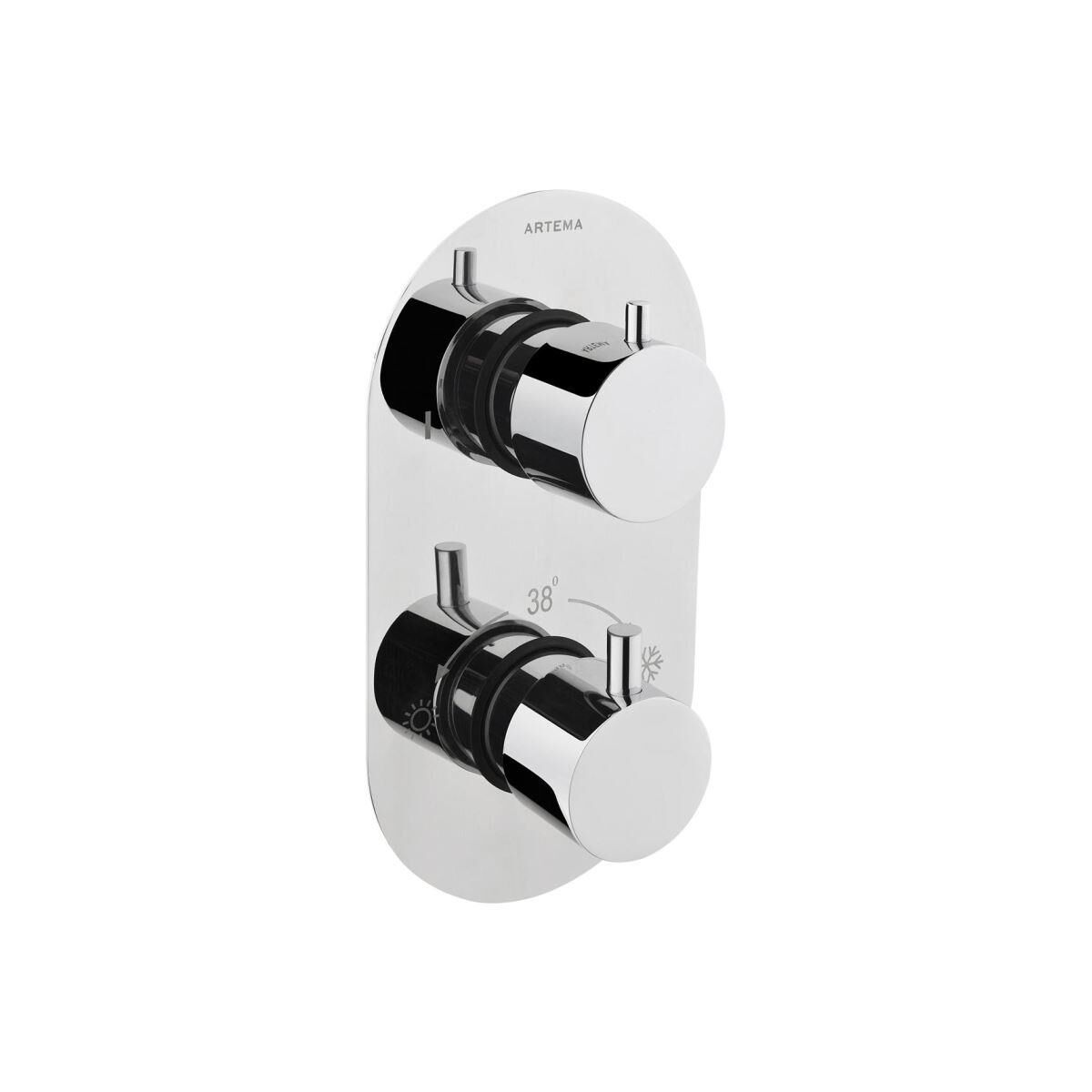 Artema A47025 Aquaheat R2 Ankastre Banyo Bataryası 2 Yollu