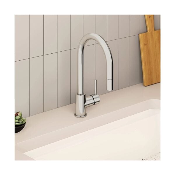 Artema Mastro Lite Eviye Bataryası Pull-Down Krom A43519