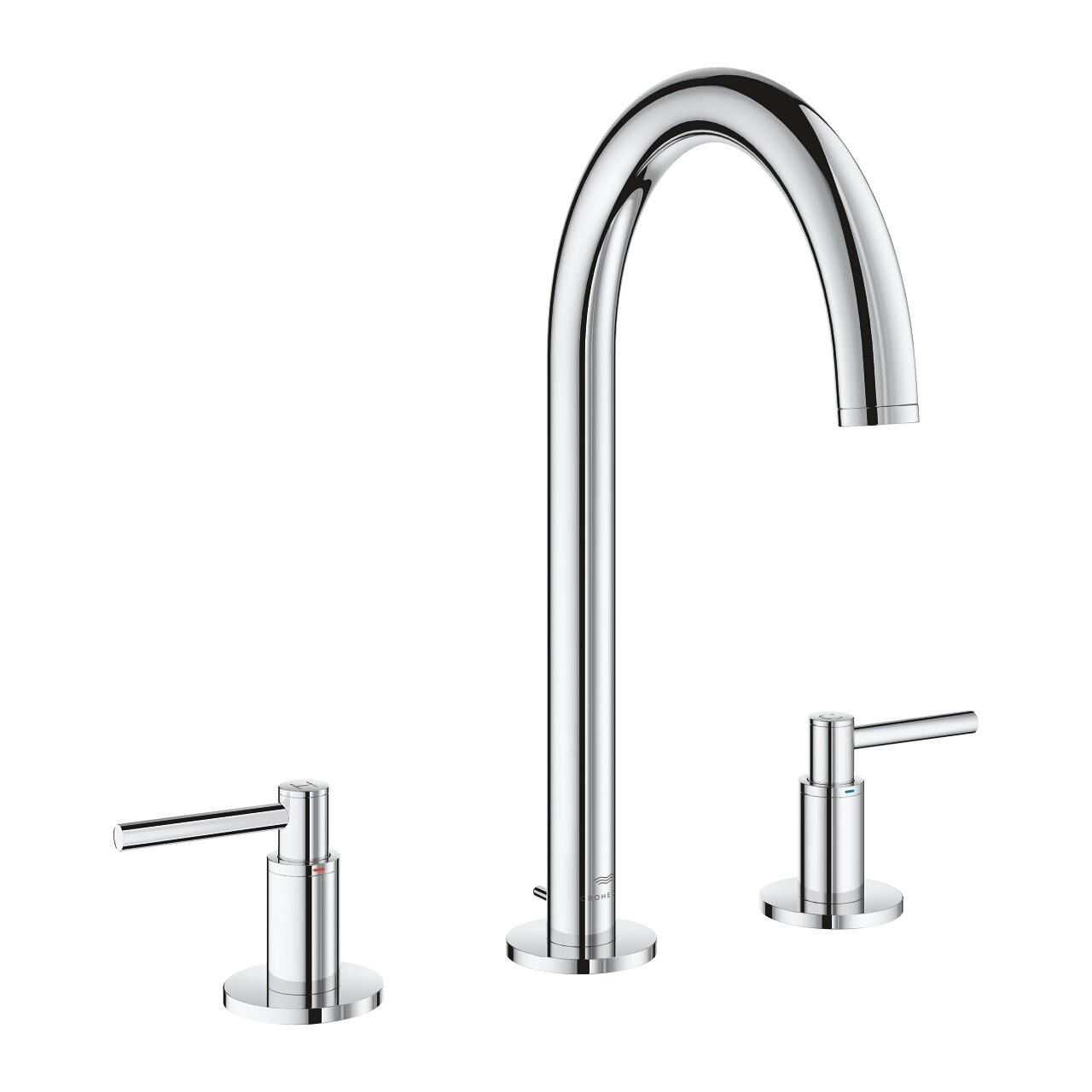 Grohe Atrio Üç Delikli Lavabo Bataryası 1/2'' L-Boyut - 20649000