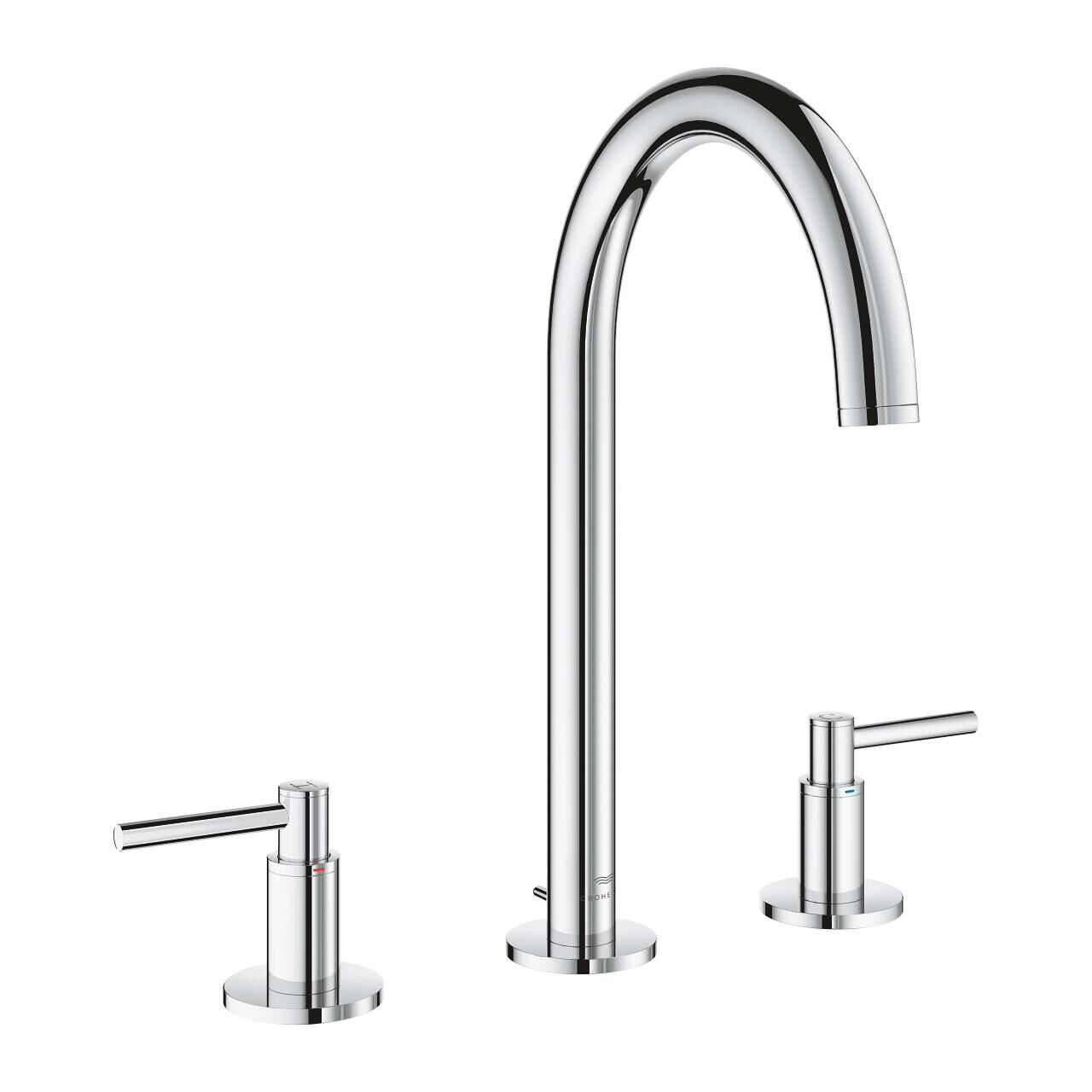 Grohe Atrio Üç Delikli Lavabo Bataryası 1/2'' L-Boyut - 20649000