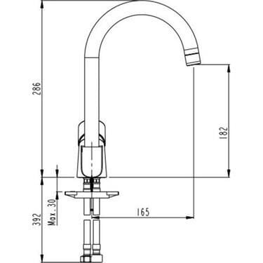 Artema Win S Kuğu Borulu Eviye Bataryası A42578