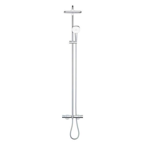 Grohe Tempesta Cube 250 Duş Sistemi Termostatik Banyo Bataryalı - 26691001