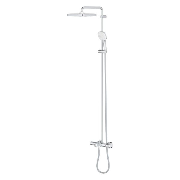 Grohe Tempesta Cube 250 Duş Sistemi Termostatik Banyo Bataryalı - 26691001