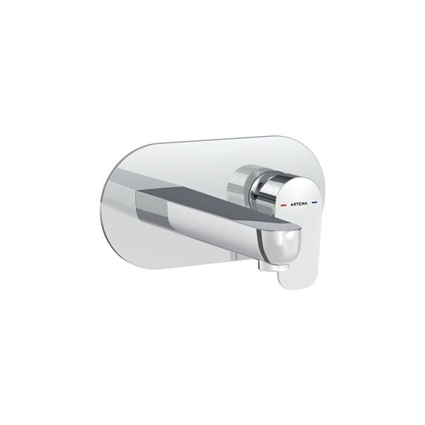 Artema Flow Soft A43175 Ankastre Lavabo Bataryası, Krom