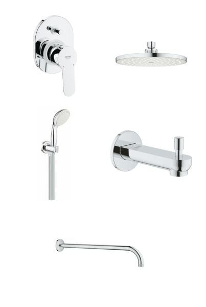 Grohe Eco Gagalı Ankastre Duş Seti - 29039000SET