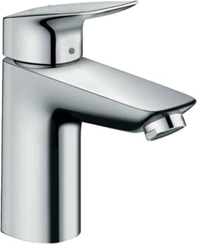 Hansgrohe Logis Tek Kollu Lavabo Bataryası 100 Kumandalı Krom 71100000