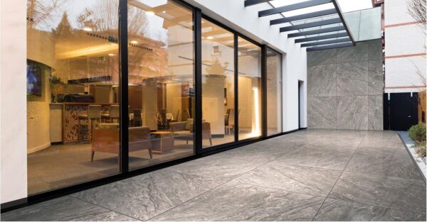 Kütahya Seramik 80*80 Arma Gri Rektifiye Parlak Nano (m² fiyatıdır)