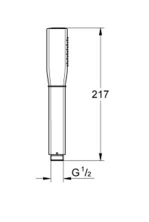Grohe Grandera Stick El Duşu 1 Akışlı - 26852IG0