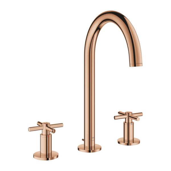 Grohe Atrio 3 Delikli Lavabo Bataryası L-Boyut - 20643DA0