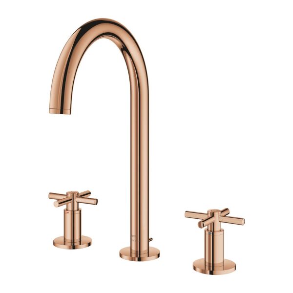 Grohe Atrio 3 Delikli Lavabo Bataryası L-Boyut - 20643DA0