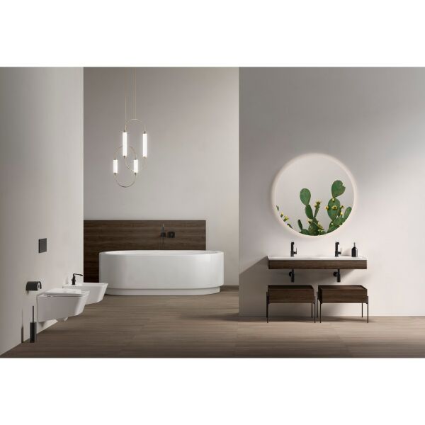 Vitra Suit A4283239 Ankastre El Duşu Çıkışı, Parlak Siyah