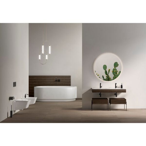 Vitra Suit A4283239 Ankastre El Duşu Çıkışı, Parlak Siyah