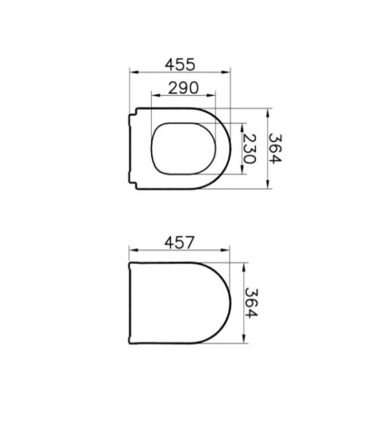 VitrA Slim Klozet Kapağı